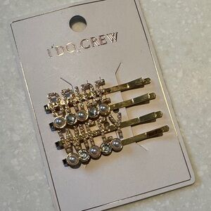 Target Gold and Silver Hair Clips